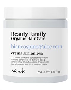 Крем Кондиционер Crema Armoniosa Biancospino Aloe Vera для Ежедневного Ухода 250 мл Nook