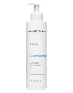 Гель Fresh Azulene Cleansing Gel for Delicate Reddish Skin Азуленовый Очищающий для Чувствитетельной Christina