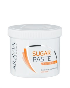 Паста Sugar Paste Сахарная для Депиляции Натуральная Мягкой Консистенции 750 гр Aravia