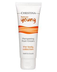 Крем Forever Young Pampering Foot Cream для Ухода За Кожей Ступней Ног 75 мл Christina
