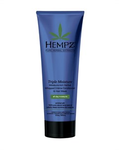 Кондиционер Triple Moisture Replenishing Conditioner Тройное увлажнение 265 мл Hempz