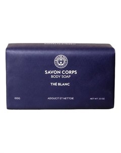 Мыло Savon Corps The Blanc для Тела Кусковое 100г Bleu de peau