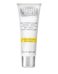 Гель Mint Lemon Purity Mattifuing Gel Очищающий Матирующий 50 мл Bernard cassiere