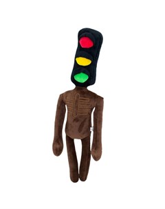 Мягкая игрушка Сиреноголовый Traffic light head 43 см Pixel crew