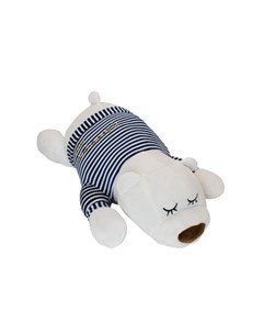 Мягкая игрушка Белый медведь спящий 50 см Mihi mihi