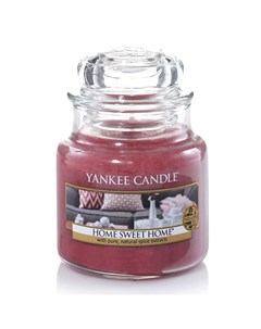 Свеча малая в стеклянной банке Дом милый дом Yankee candle