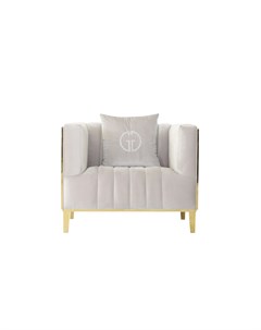 Кресло basel серый 98x79x87 см Garda decor
