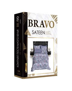 Комплект постельного белья Фиби Евро сатин Bravo