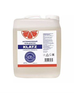 Antimicrobial Антимикробный гель для рук с ароматом грейпфрута 5 л Klatz