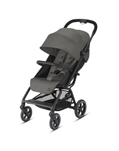 Коляска Eezy S 2 BLK Soho Grey с дождевиком и бампером Cybex