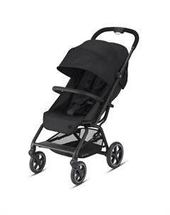 Коляска Eezy S 2 BLK Deep Black с дождевиком и бампером Cybex