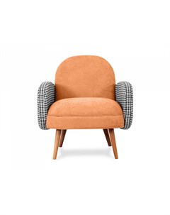 Кресло bordo оранжевый 74x80x82 см Ogogo