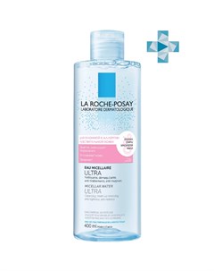 Мицеллярная вода Ultra Reactive для очищения склонной к аллергии и чувствительной кожи лица и глаз 4 La roche-posay