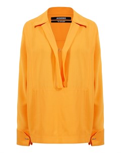 Оранжевая блузка Le haut Marino Jacquemus