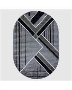Ковер Firuze овальный серый 80x150 см 4610A Sofia rugs