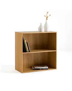 Книжный шкаф модульный juxta коричневый 70x33x70 см Laredoute