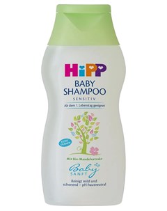Детский мягкий шампунь без слёз Babysanft для чувствительной кожи головы 200 мл Уход за кожей Hipp