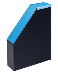 Вертикальный накопитель 70мм складной модерн голубой Bantex