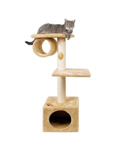 Домик для кошки San Fernando 106 см плюш бежевый Trixie