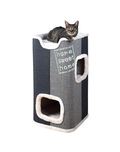 Домик башня для кошки Jorge 78 см серый антрацит Trixie