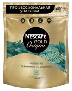 Кофе Gold Origins Sumatra раств дой пак 400г Nescafe