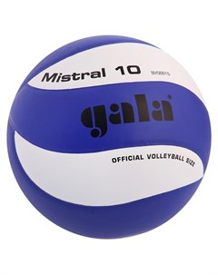 Мяч волейбольный Mistral 10 Bv5661s размер 5 PU бутиловая камера клееный Gala