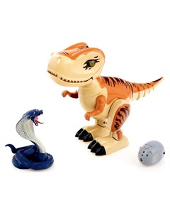 Динозавр радиоуправляемый Робозавр световые и звуковые эффекты Кнр игрушки