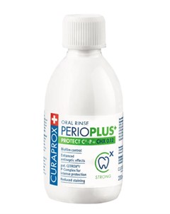 Жидкость Ополаскиватель Perio Plus Protect с Содержанием Хлоргексидина 0 12 200 мл Curaprox