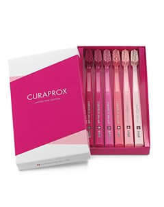 Набор Pink Edition Зубных Щеток Ultrasoft d 0 10 мм 6 шт Curaprox