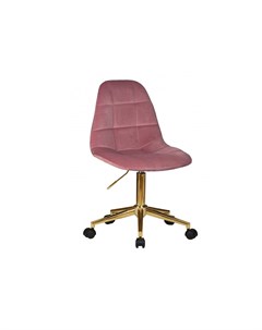 Кресло офисное diana розовый 62x82x62 см Dobrin