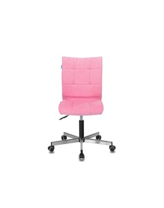 Кресло бюрократ ch 330m velv36 розовый 44x85x65 см Stool group
