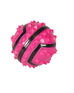 Игрушка для собак Мяч из термопластичной резины розовый 7см Flamingo