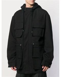 Odeur куртка с капюшоном и карманами карго m черный Odeur