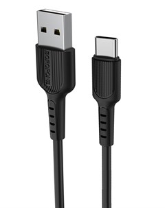 Аксессуар BX16 Easy USB Type C 1m Black 6957531099475 Borofone