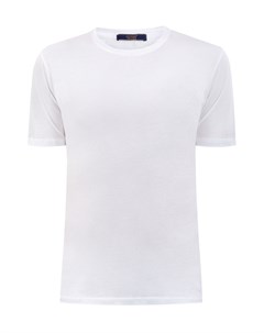 Белая футболка из гладкого хлопка джерси Cudgi