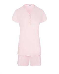 Розовая пижама футболка и шорты Dan maralex