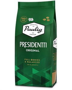 Кофе Presidentti Original в зернах 250гр Paulig