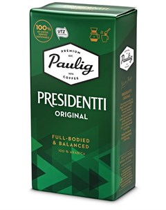 Кофе Presidentti Original молотый 250гр Paulig