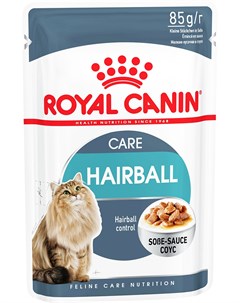 Влажный корм для кошек Hairball Care Gravy 0 085 кг Royal canin