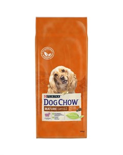 Корм для собак старше 5 лет ягненок сух 14кг Dog chow