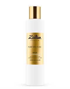Очищающий тоник для комбинированной и жирной кожи лица против несовершенств 200 мл Premium Zeitun