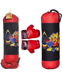 Игра Боксерский набор Junfa Точный удар груша 56 см перчатки WA C9448 Junfa toys