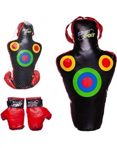 Игра Боксерский набор Junfa груша с мишенями перчатки 64х14 5х32см WA C9445 Junfa toys