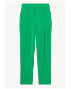 Зеленые укороченные брюки Sandro