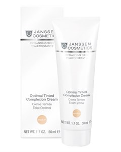Крем для лица дневной оптимал комплекс Optimal Tinted Complexion Cream SPF 10 Объем 50 мл Janssen cosmetics