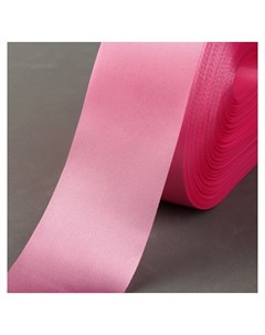 Лента атласная 50 мм 100 5 м цвет розовый Nnb
