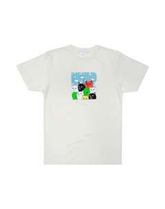 Футболка Bunched Up Tee Natural 2022 Ripndip