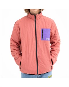 Куртка Shmoody Polar Fleece Quilted Reversible Jacket Clay Purple 2022 Ripndip