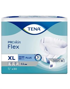 Подгузники поясные Flex Plus XL 30шт Tena