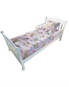 Комплект постельного белья для подростковой кровати Волшебницы 2 предмета розовый Nuovita
